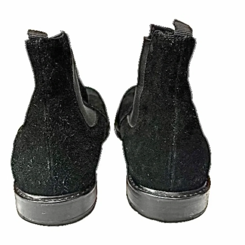Robert Graham Woodman Boots Black Floral Suede Mens Size 13 Designer